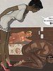 The neighbors by Miguel Trevino by john persons interracial and taboo art