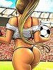 Blondie, you're in the wrong stands - Brazilian Slumdogs: Soccer In Maracana Stadium by welcomix (tufos)