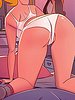 Hot cougar asks the girl to bring a cup of coffee to Mr. Fuker - The 4 Naughties, Temptation at Home (Remake) by welcomix (tufos)