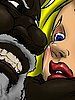 And she felt his cock erupt and loads of thick and creamy black seed fill her stomach and bubble up to her mouth - Farm girl by Illustrated interracial 2016
