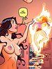 Everyone else has gone home for the night - Omega girl issue #5 2016