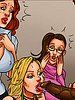 Girl's night out Debbie - This is the biggest cock I've ever sucked by kaos comics