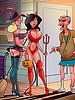 As soon as the door opened - Animated tales: Tricks and treats on Halloween night by Welcomix (Tufos)
