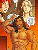 Once it's injected when you cum, you die - The Curse of The Black Mantis 2 by jab comix