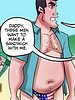 Slide your hand down between her thighs and start caressing her crotch - The Displacements by jab comix