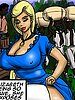 Elizabeth feels her pussy stretches to accomodate his massive black cock - Manza by Illustrated interracial 2016