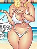 Two butts to look at, and my son is worried about sunburn - Pops, The Pervert Father-in-law, White bikini is a problem by welcomix (tufos)