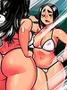 Nothing is able to stop the nymphomaniac Giselle when it comes to sex - Voluptuous Housewives, Lingerie rehearsal by welcomix (tufos)