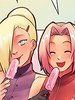 The girls Sackura and Ina appear, sucking popsicles - Narutoon - The erotic book writer by welcomix (tufos)