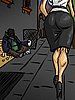 He grabs her by her hair and waist - The homeless man's new wife by Illustrated interracial 2016