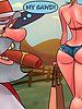 We is gona clean up the filth off that there peepee - The Hillbilly Gang: Mrs.Yokel's panties by welcomix