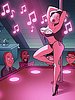 Go to a strip club and see tits and ass - American MILF 4 by dirty comics