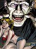 The monster runs out into the streets - Monster Squad: Frankenstein by welcomix (tufos)