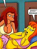 Laura and Barty enjoy virtual sex on their cell phones - The simptoons - Virtual sex or real sex? by welcomix (tufos)