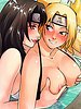 The friends, who have a very intimate relationship, take advantage of the calmness of the place to fuck - Narutoon - Forbidden bath in the hot springs by welcomix (tufos)