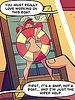 Stop talking and lie down with me - A model life no.3 by jab comic