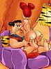 The Flintstones - Fred, Wilma, Dino, Barney Rubble, Betty by Cartoon Reality