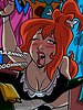 Peble finds a sexy housemaid costume and decides to try it on - The Flintstoons, Deep cleaning by welcomix (tufos)