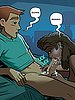 A great way to relax after a hard day - Watching my step 4 by jab comix
