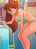What a bitch, fantasizing on top of the washing machine - The Naughty Home - Naked and sweaty by welcomix (tufos)