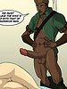 The Adventures of Throbbin Hood: Black saracen cock, you must guide it in by black n white comics